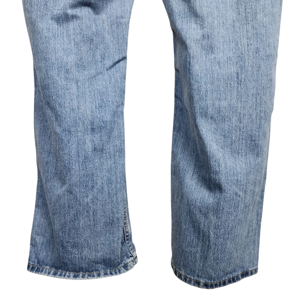 Levi's 559 Relaxed Fit Straight Leg Light Wash Denim Blue Jeans Mens Size 42x31
